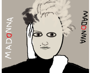 Madonna as an appalling MS Paint image