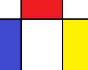 In The Style of Mondrian