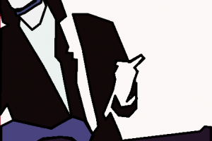 An MS Paint version of the Cover of The Pretender's Get Close album