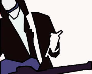 An MS Paint version of the Cover of The Pretender's Get Close album