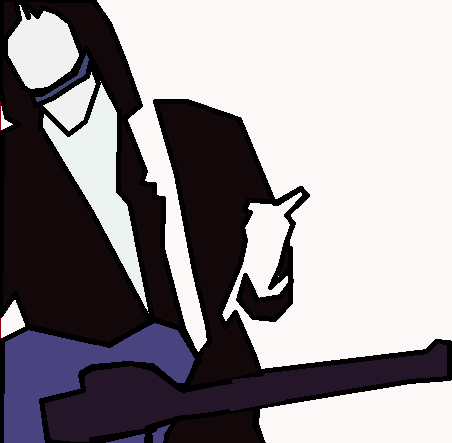 An MS Paint version of the Cover of The Pretender's Get Close album