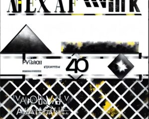 AI altered version of the album cover of Business as Usual by Men at Work